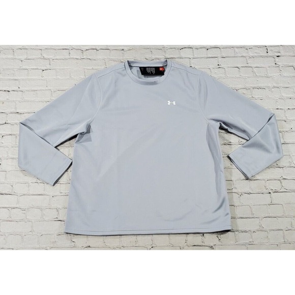 Under Armour Other - Under Armour Rival Crew Sweatshirt Grey 1362873-011 MENS SIZE XL